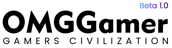 OMGGamer Logo White Full