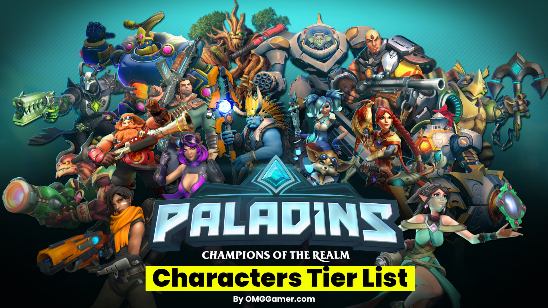 Paladins Tier List [April] 2024: Paladins Characters List
